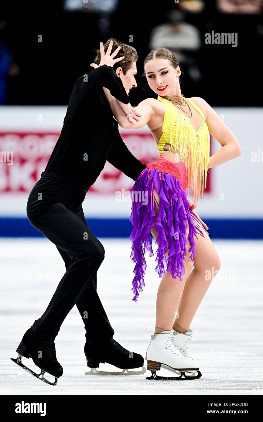 Mariia Holubtsova Kyryl Bielobrov Ukr During Ice Dance Rhythm