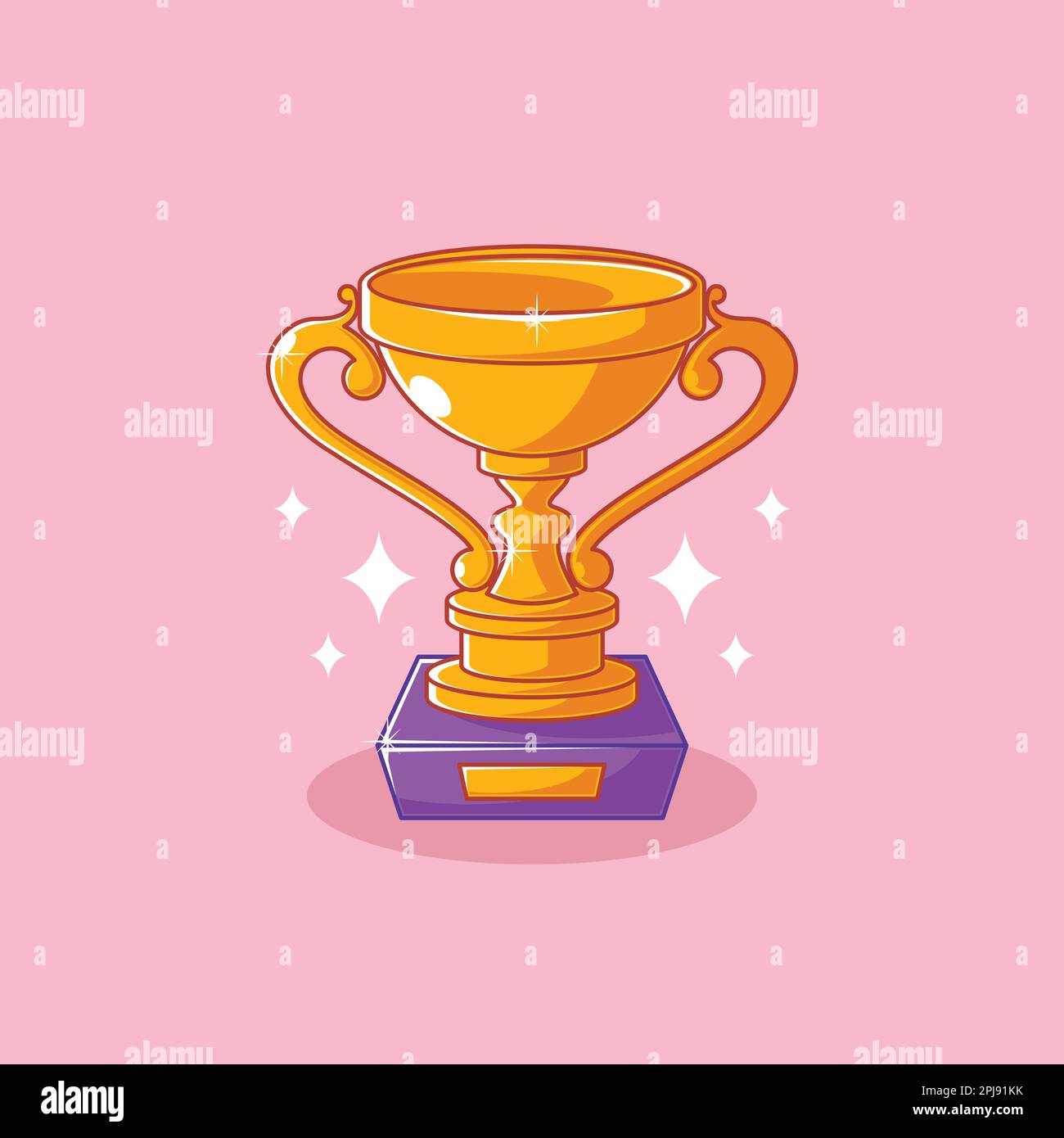 Cartoon Trophy Hi Res Stock Photography And Images Alamy