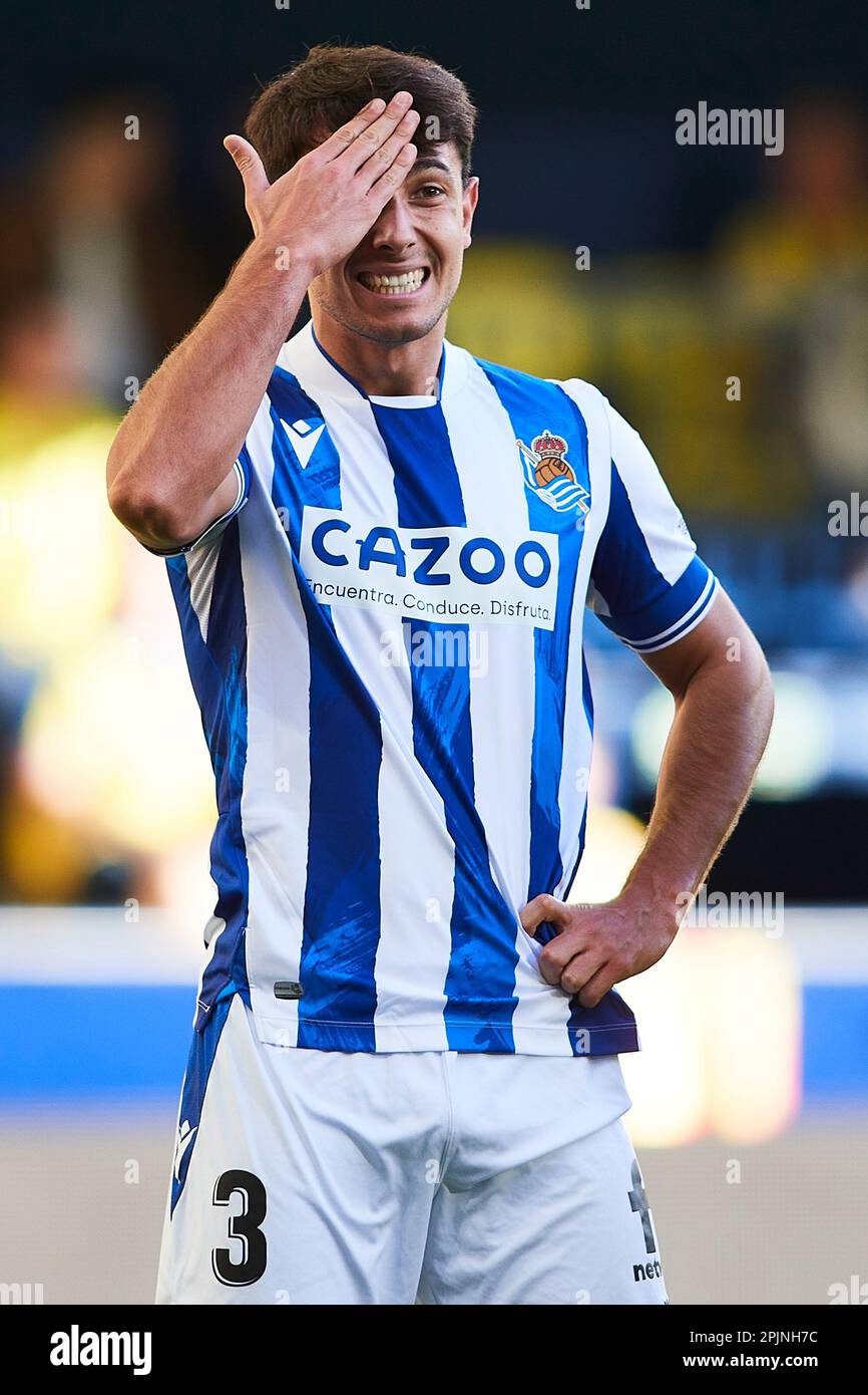 Martin Zubimendi Real Sociedad Reacts During The Laliga Santander