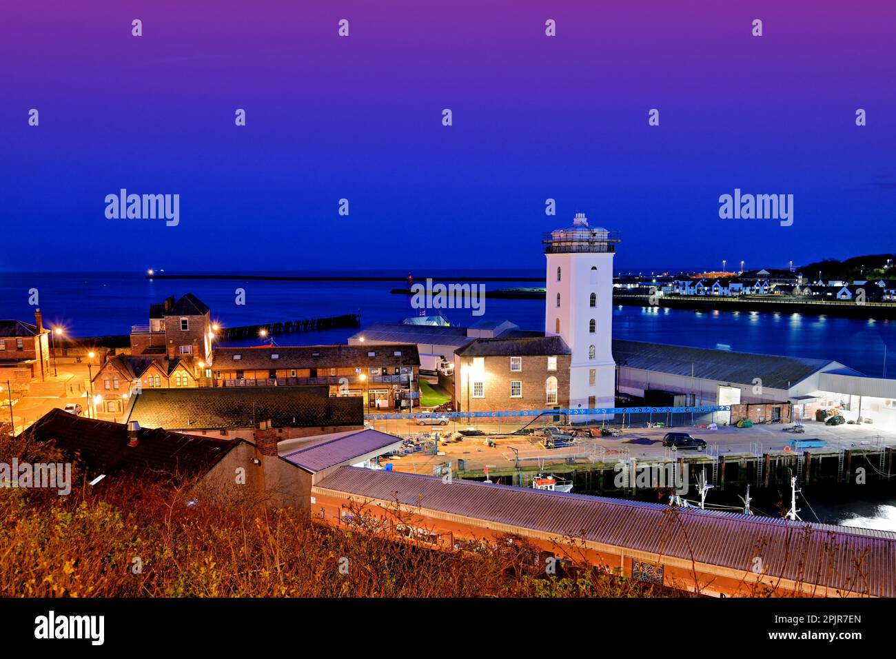 North Shields Fish Quay Cliffords Fort And The Low Lights Lighthouse At