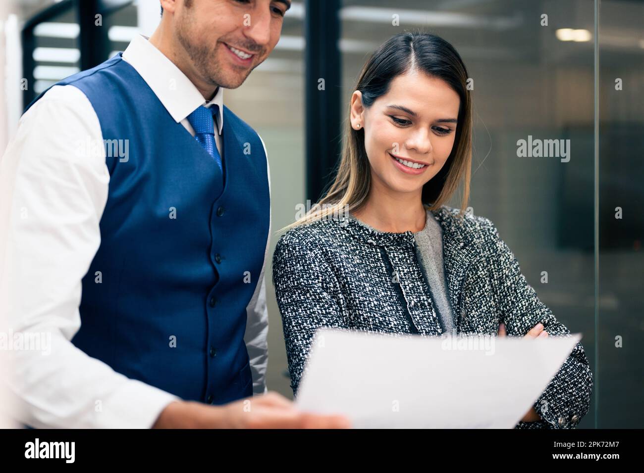 Group Of Business Team Meeting And Brainstorming At Office Stock Photo