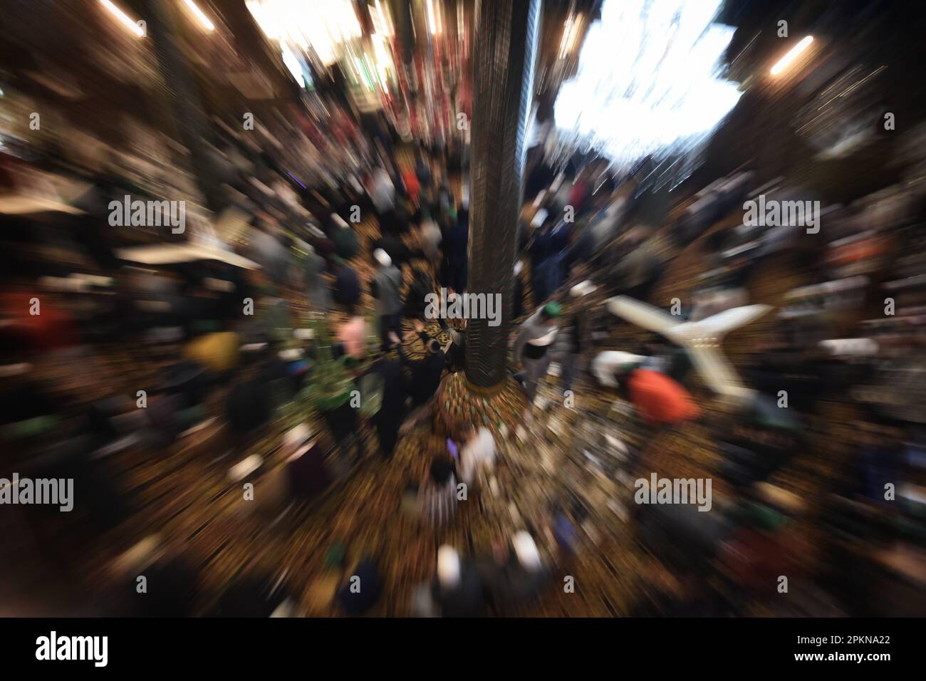 Srinagar India Th Apr Kashmiri Muslim Pray At The Shrine Of