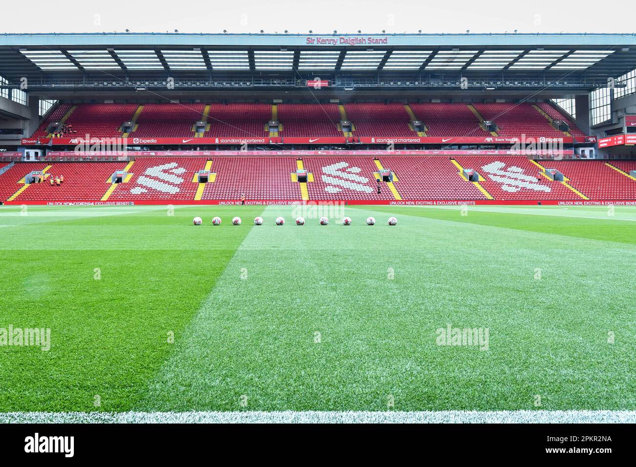 Anfield Liverpool Merseyside UK 9th Apr 2023 Premier League