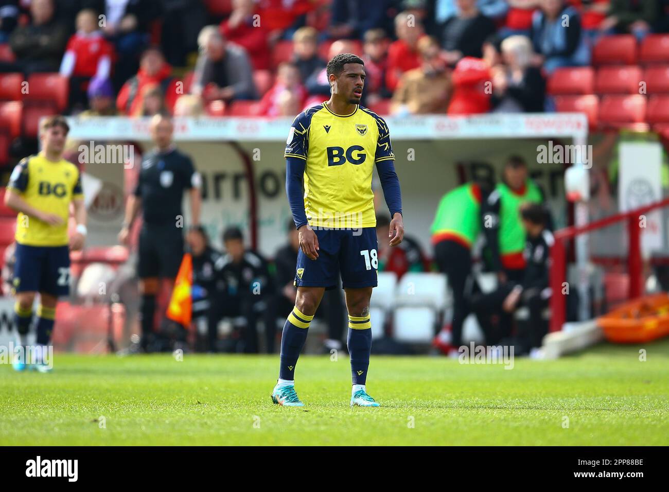 Oakwell Stadium Barnsley England Nd April Marcus Mcguane