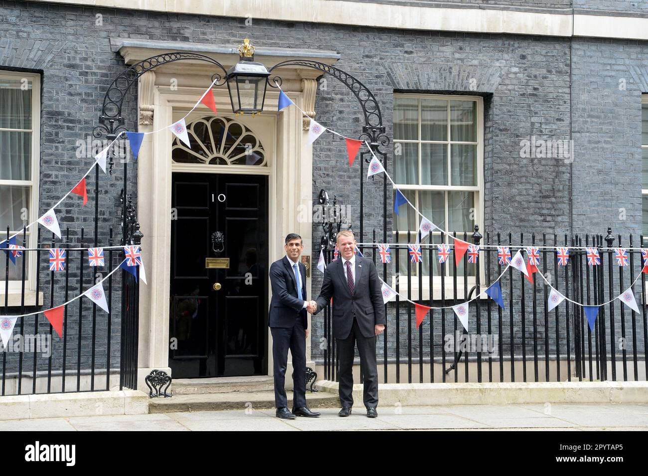 London Uk Th May Chris Hipkins Prime Minister Of New Zealand