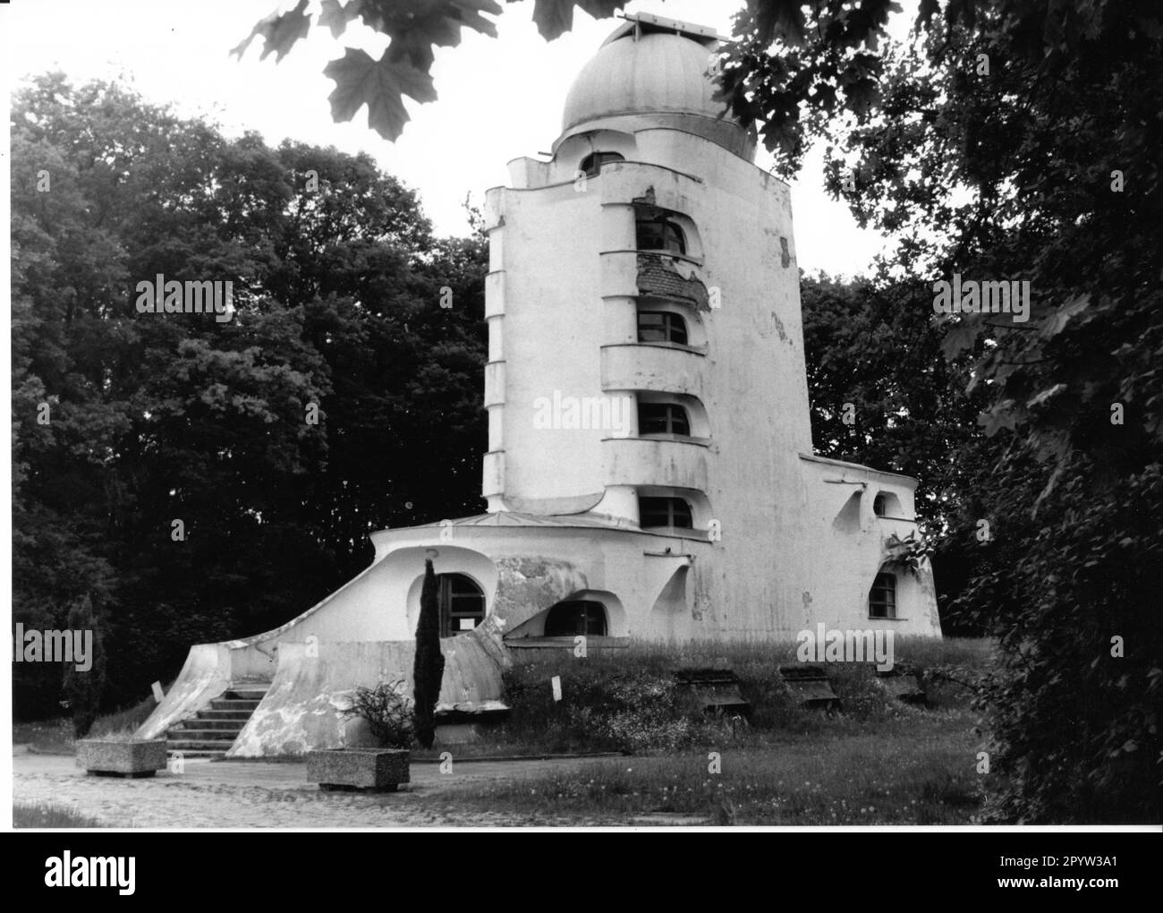 The Einstein Tower In The Albert Einstein Science Park On The