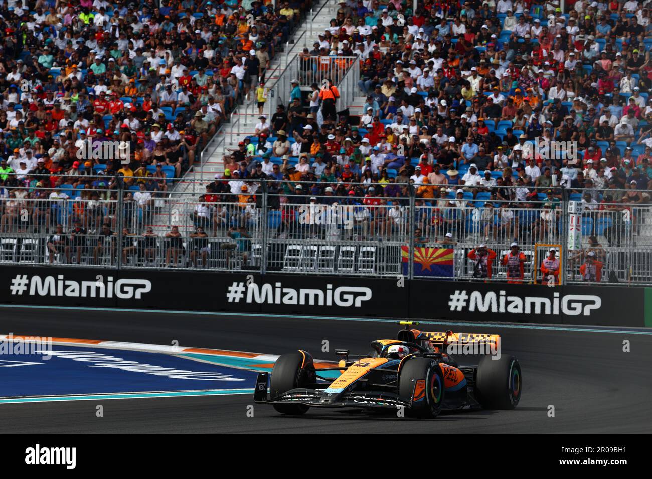 Miami USA 07th May 2023 Lando Norris GBR McLaren MCL60 07 05