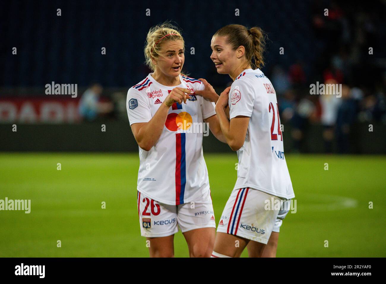 Paris France St May Lindsey Horan Of Olympique Lyonnais And