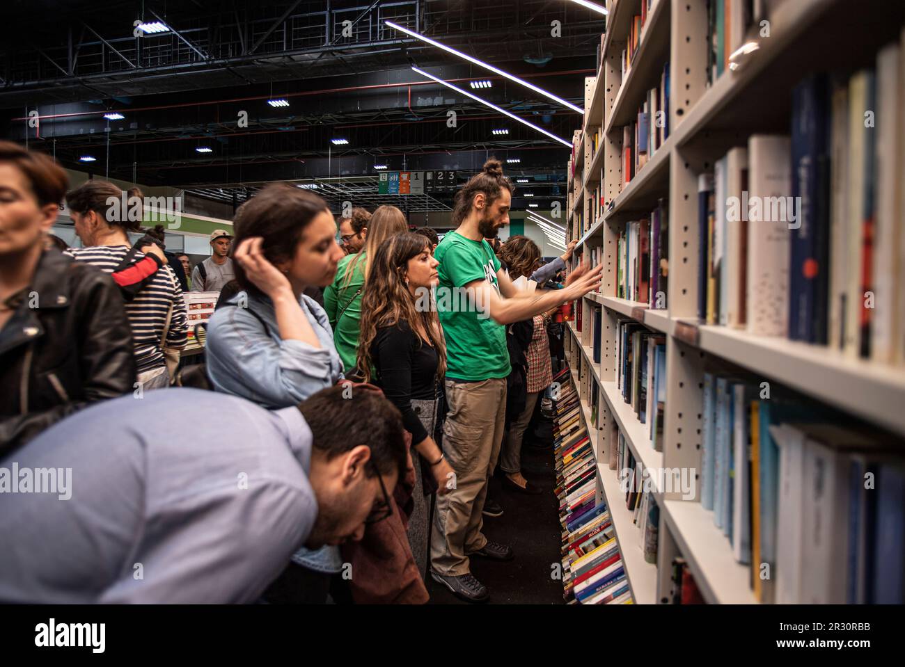 Italy Piedmont Turin Lingotto Fair Salone Del Libro Di Torino