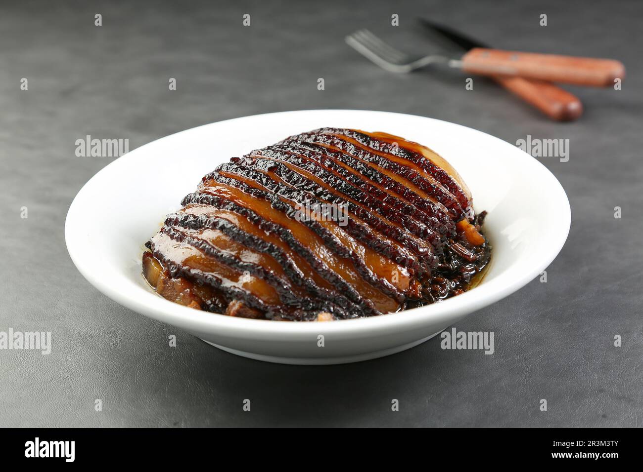 Steamed Pork With Preserved Vegetable Stock Photo Alamy