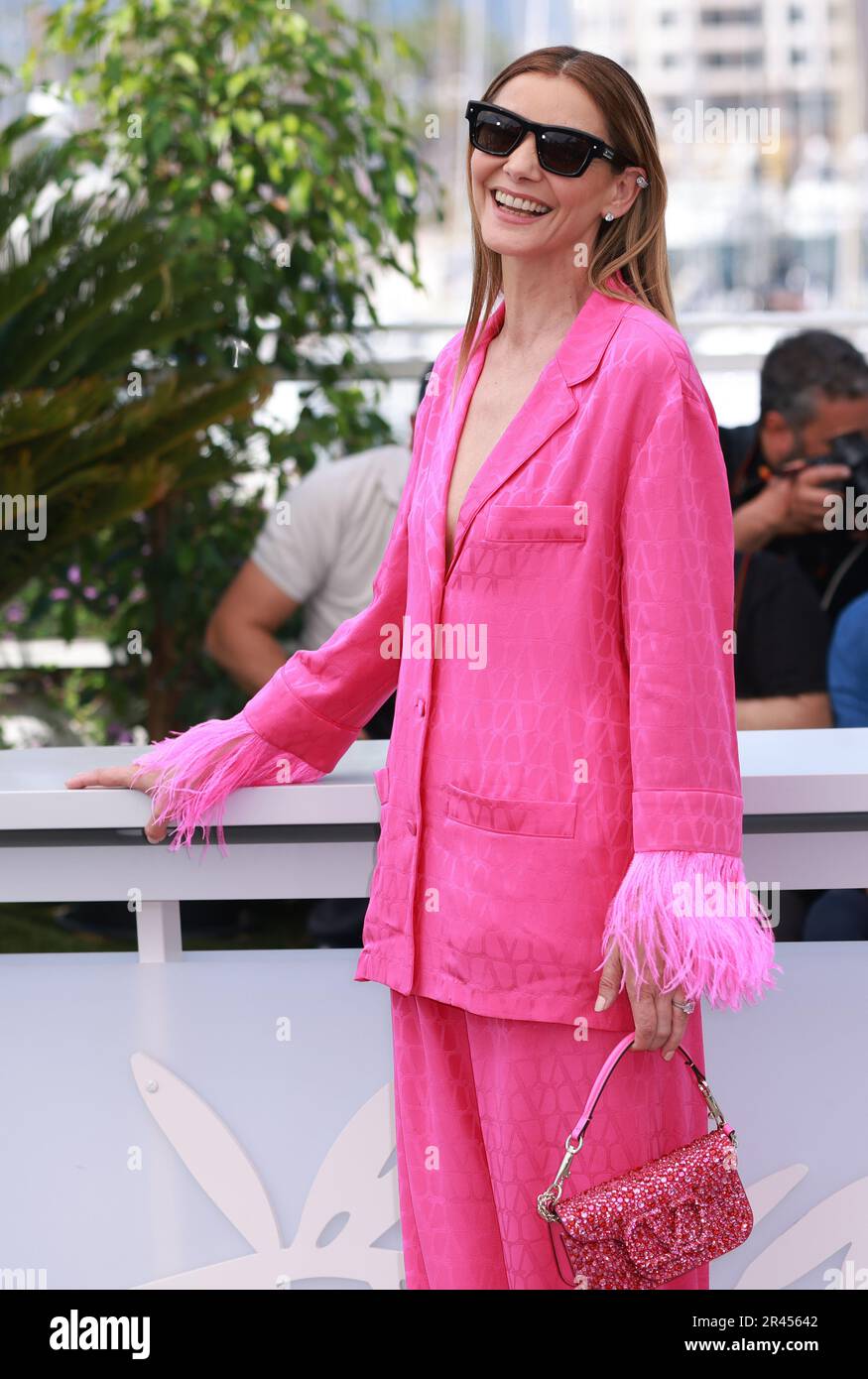 Cannes France Th May French Actress Clotilde Courau Poses