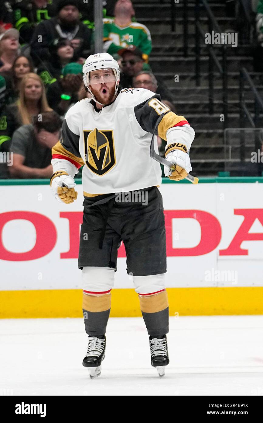 Vegas Golden Knights Right Wing Jonathan Marchessault Celebrates After