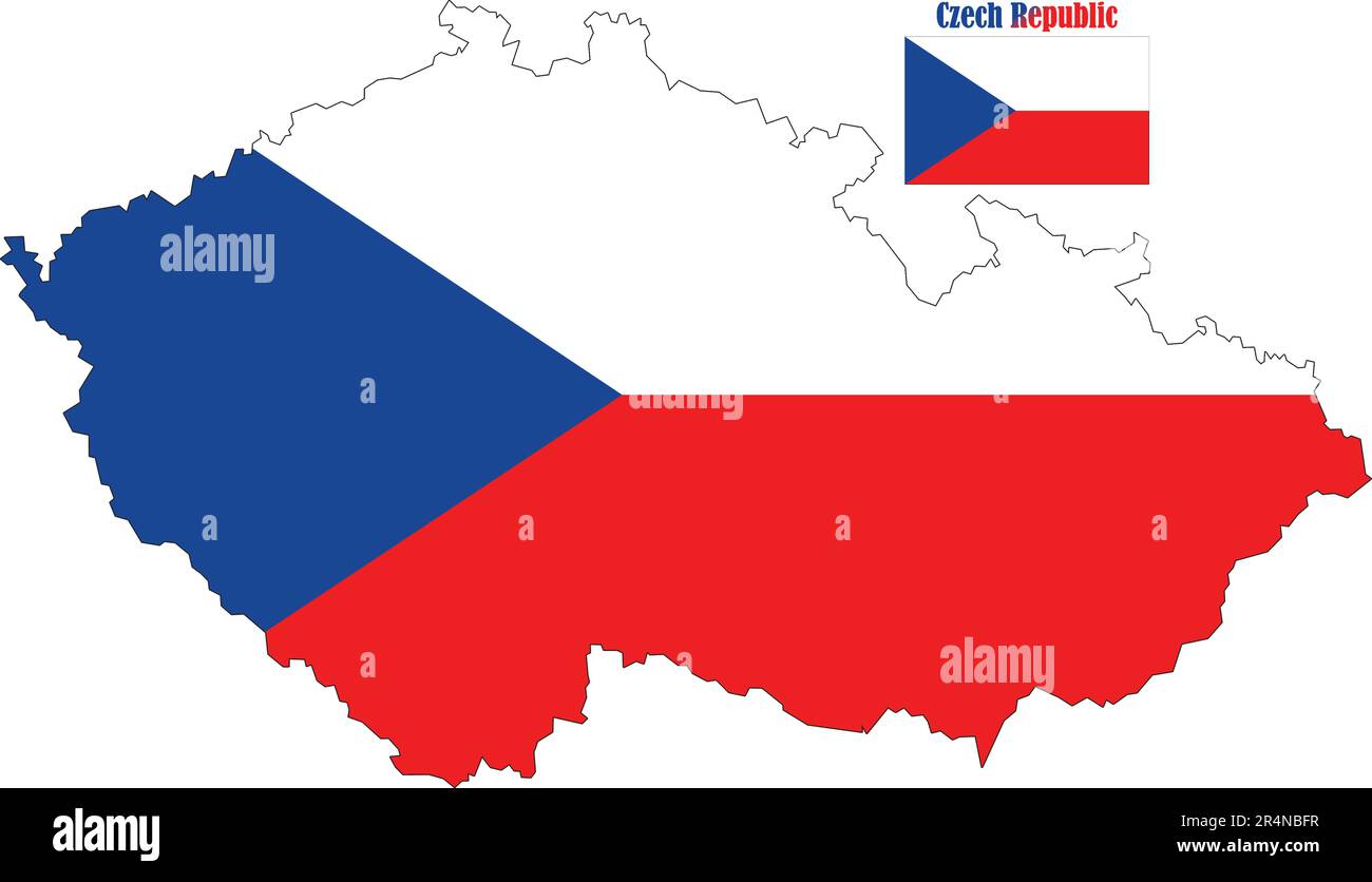 Czech Republic Map Hi Res Stock Photography And Images Alamy