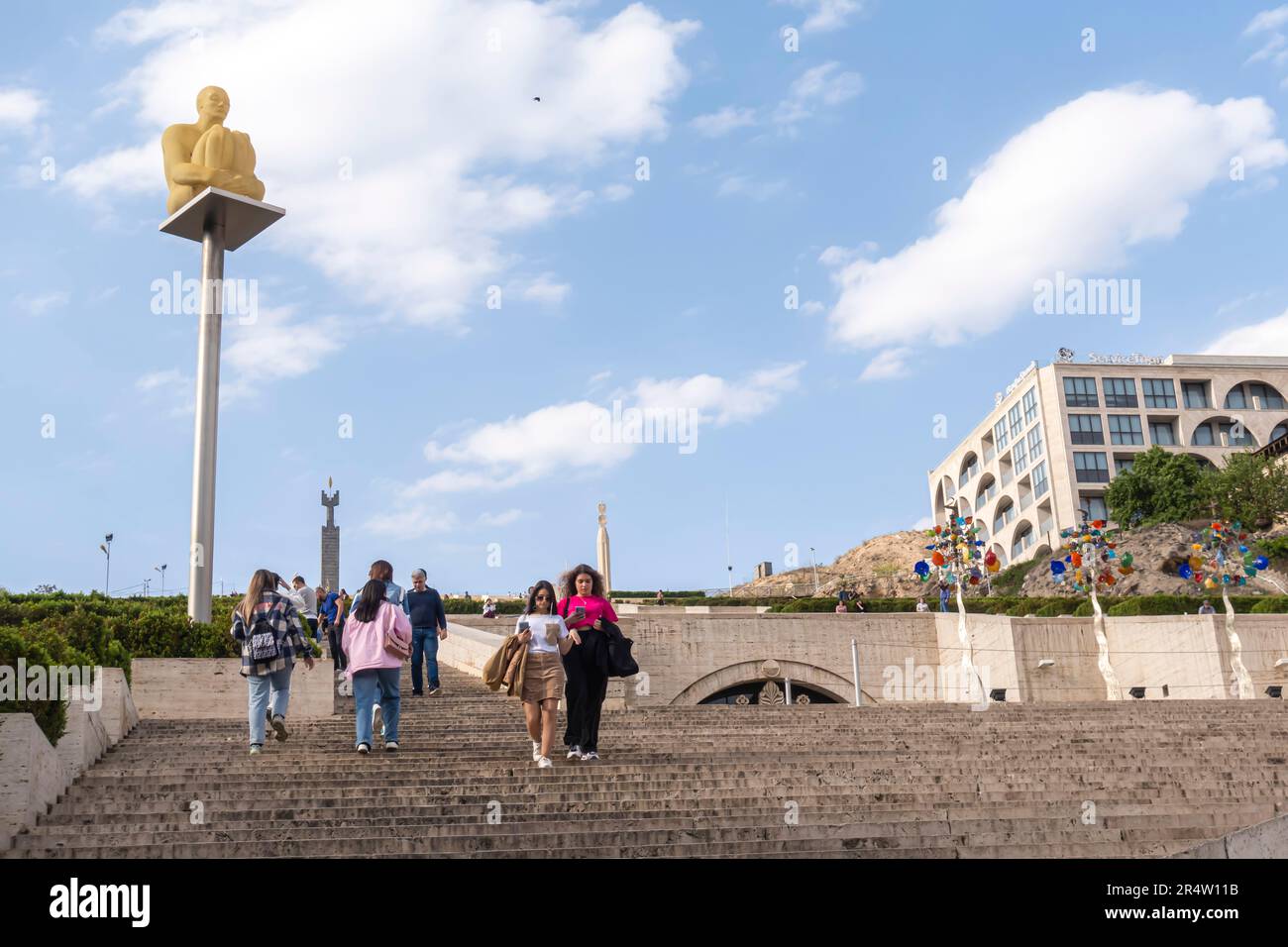 Yerevan Landmarks Cascade Complex Open Air Museum In Yerevan Armenia