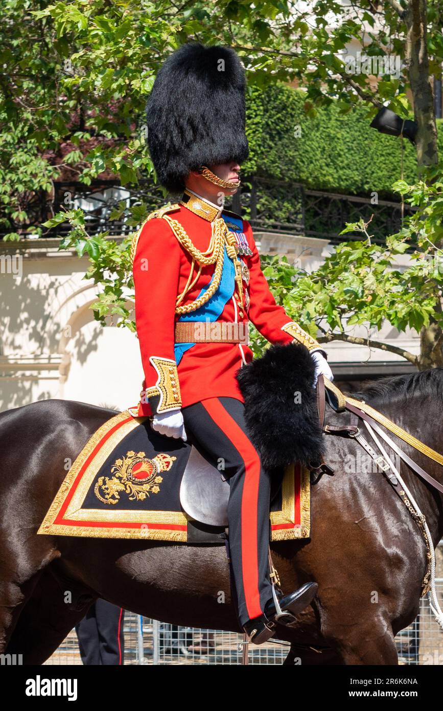 Westminster London Uk Th Jun Trooping The Colour Is Due To