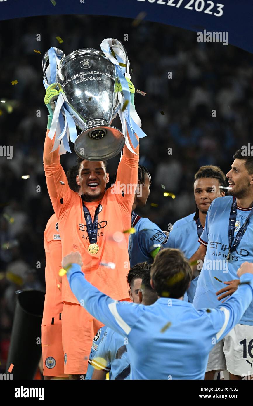 Istanbul Turkey 10th June 2023 Ederson Santana De Moraes Manchester