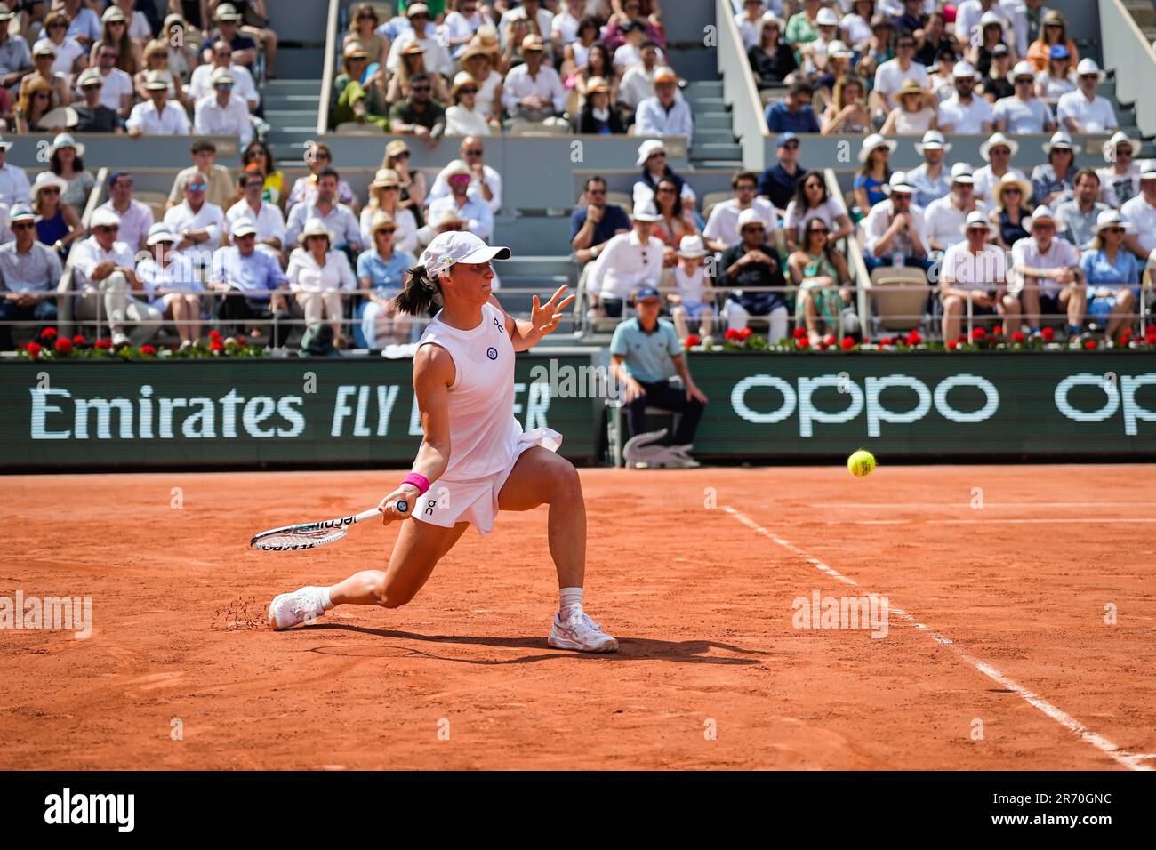 Paris France Iga Swiatek From Poland During The Tennis Final