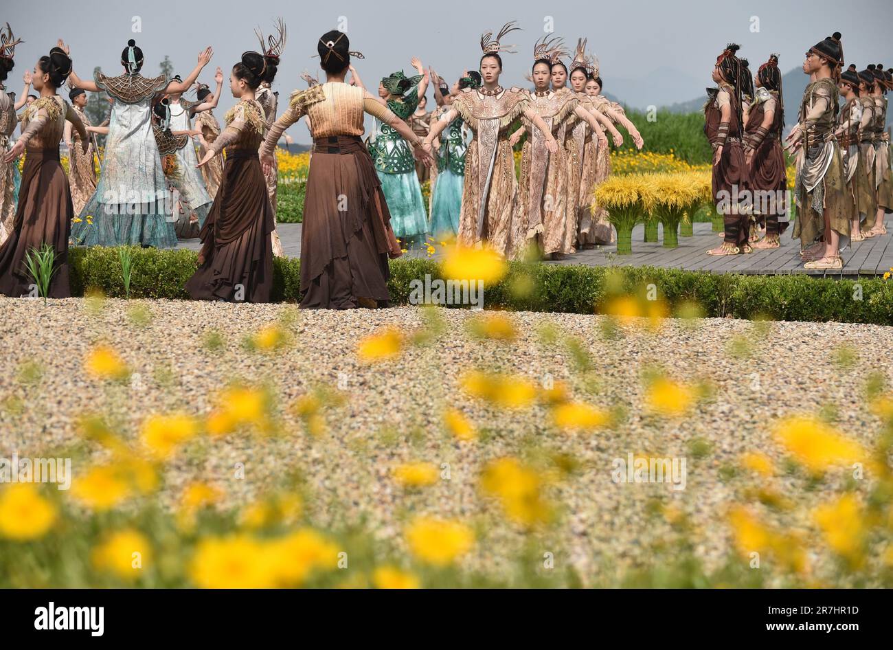 The Flame Is Lit During The Hangzhou Asian Games Flame Lighting