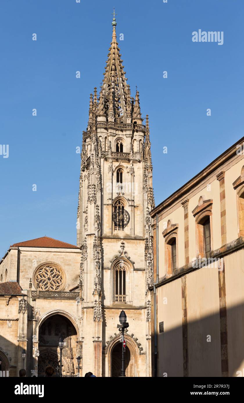 Oviedo Cathedral Asturias Spain The Santa Iglesia Basilica Catedral