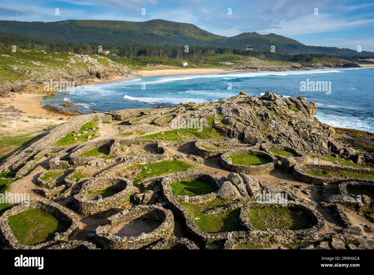 Castro De Barona Celtic Settlement 1st Century BC Porto Do Son La