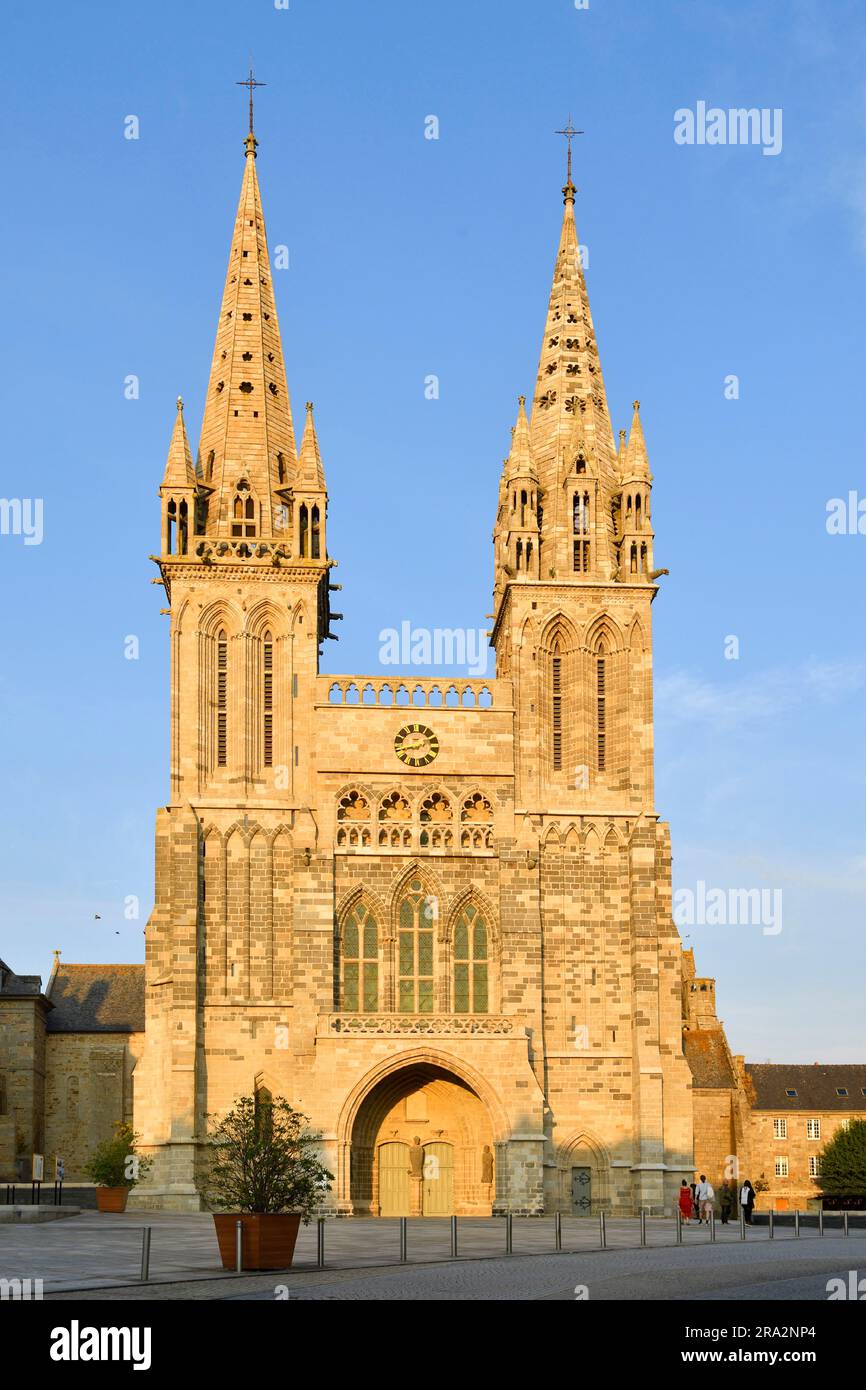 France Finistere Saint Pol De Leon The Saint Paul Aurelien Cathedral