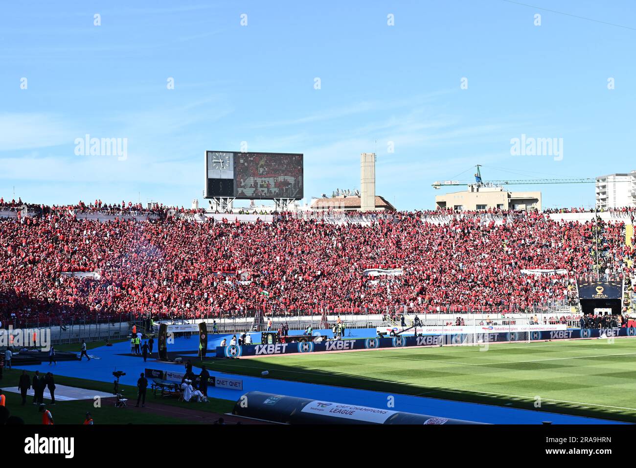 CASABLANCA MOROCCO JUNE 11 The General View Of The Stadium During