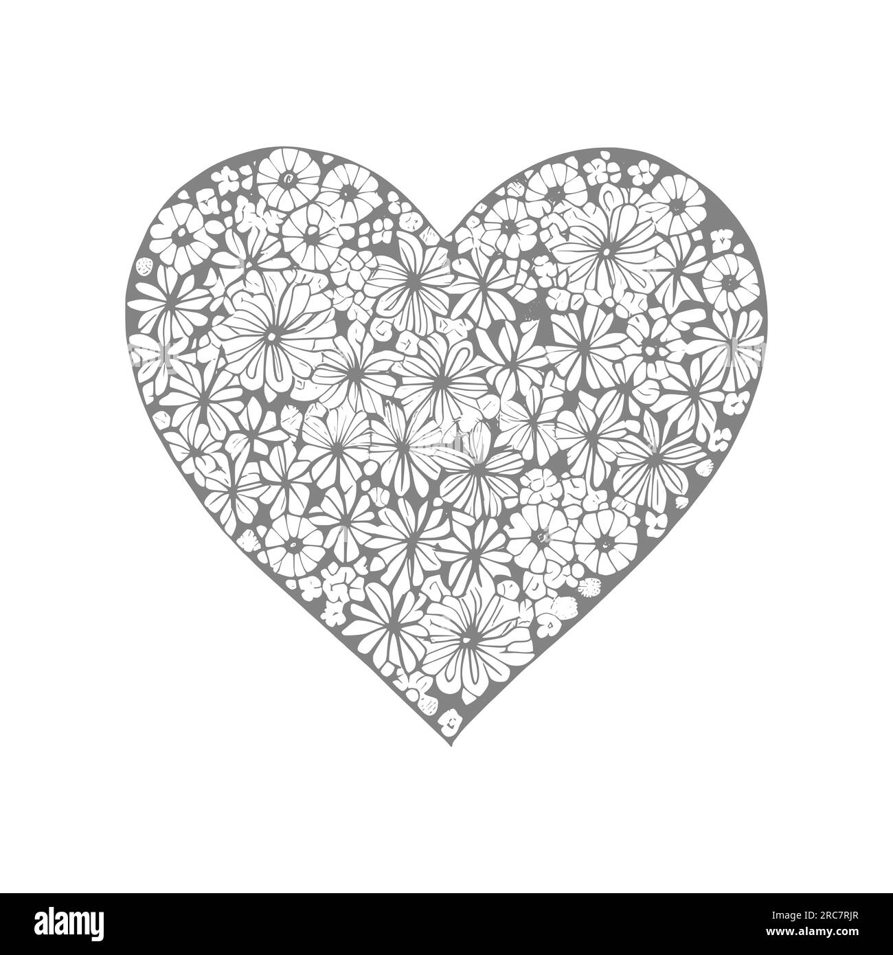 The Heart Shaped Frames Ornate And Floral Elements Are Beautifully