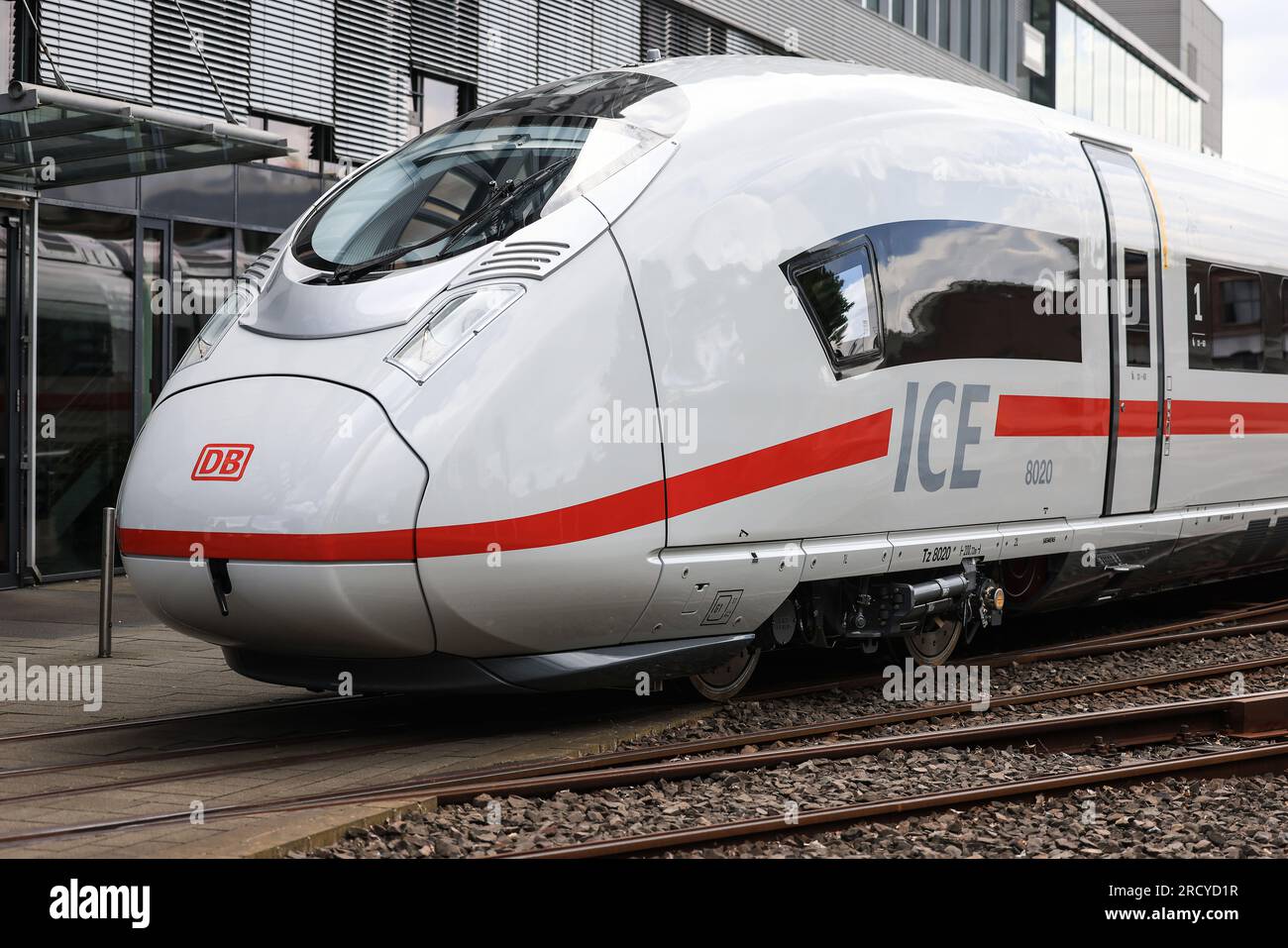 Krefeld Germany 17th July 2023 An ICE 3 NEO Stands In Front Of The