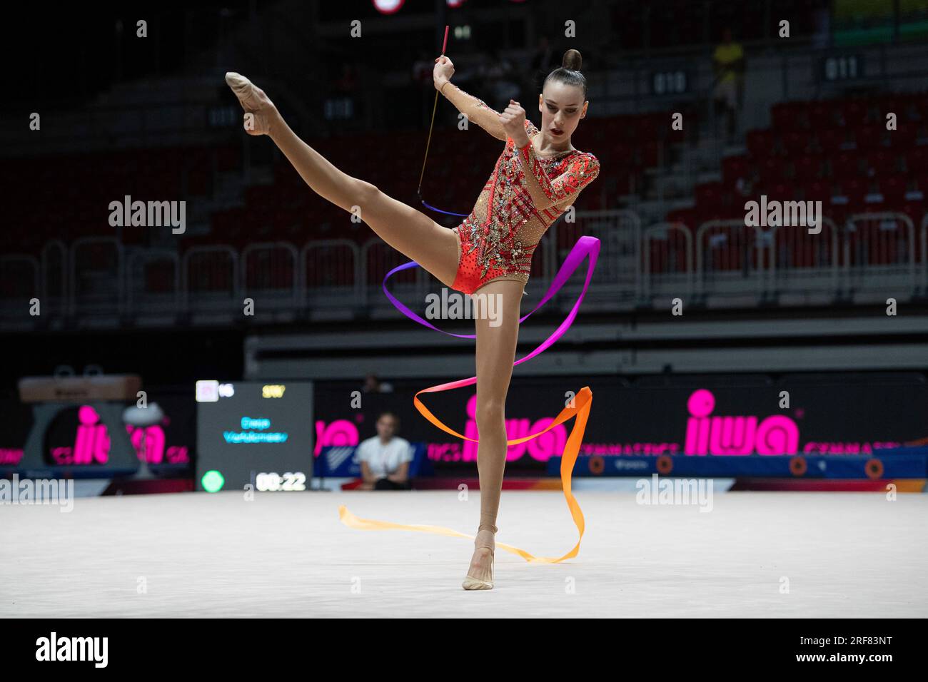 Darja Varfolomeev Tsv Schmiden Action Band Gymnastics Rhythmic