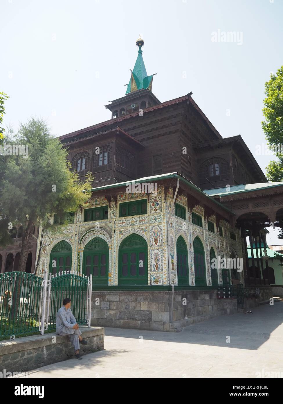 Khanqah E Moula Shah Hamadan Masjid Mosque Srinagar India Stock