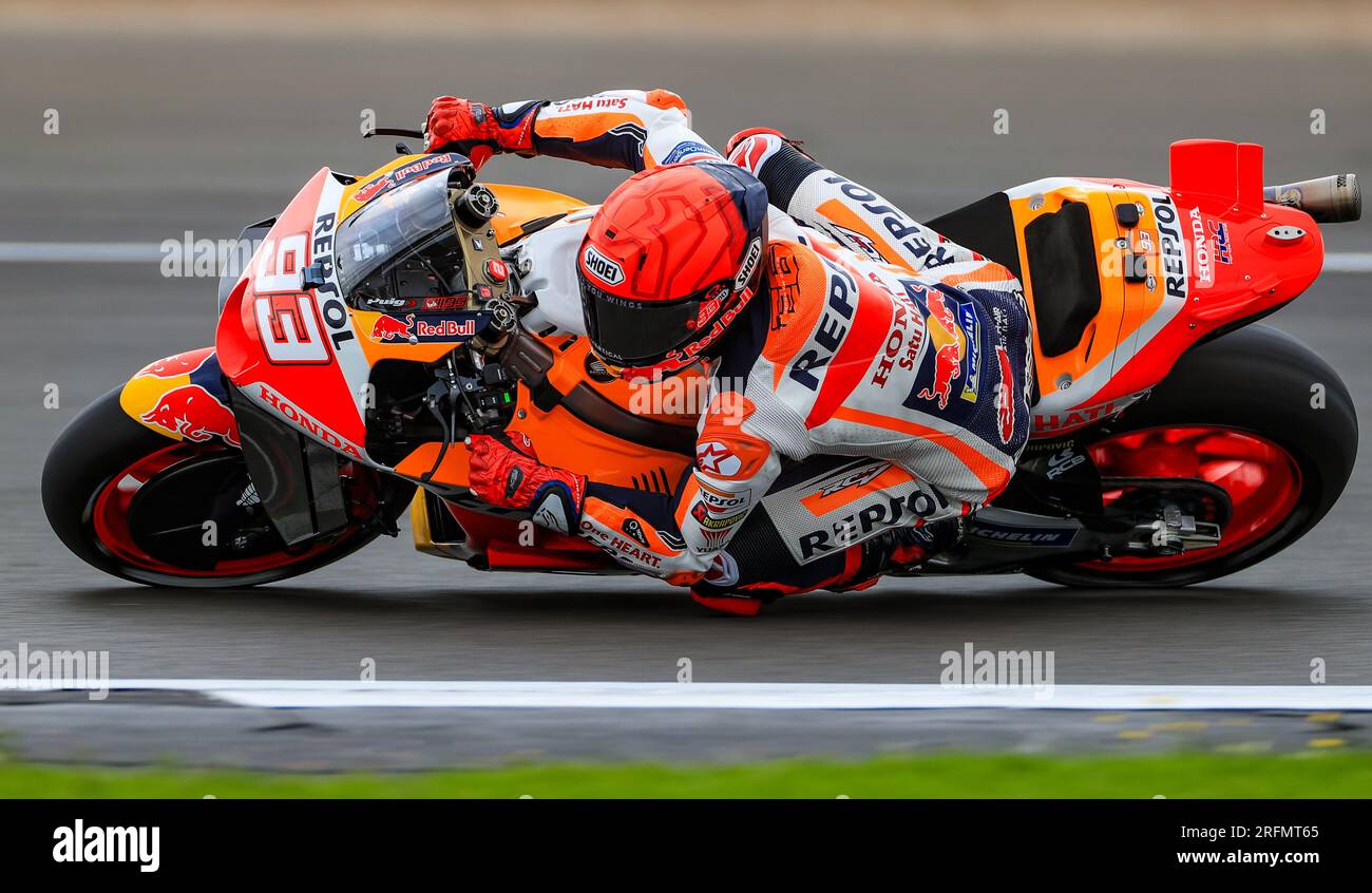 Repsol Honda S Marc Marquez During Free Practice Two Ahead Of The