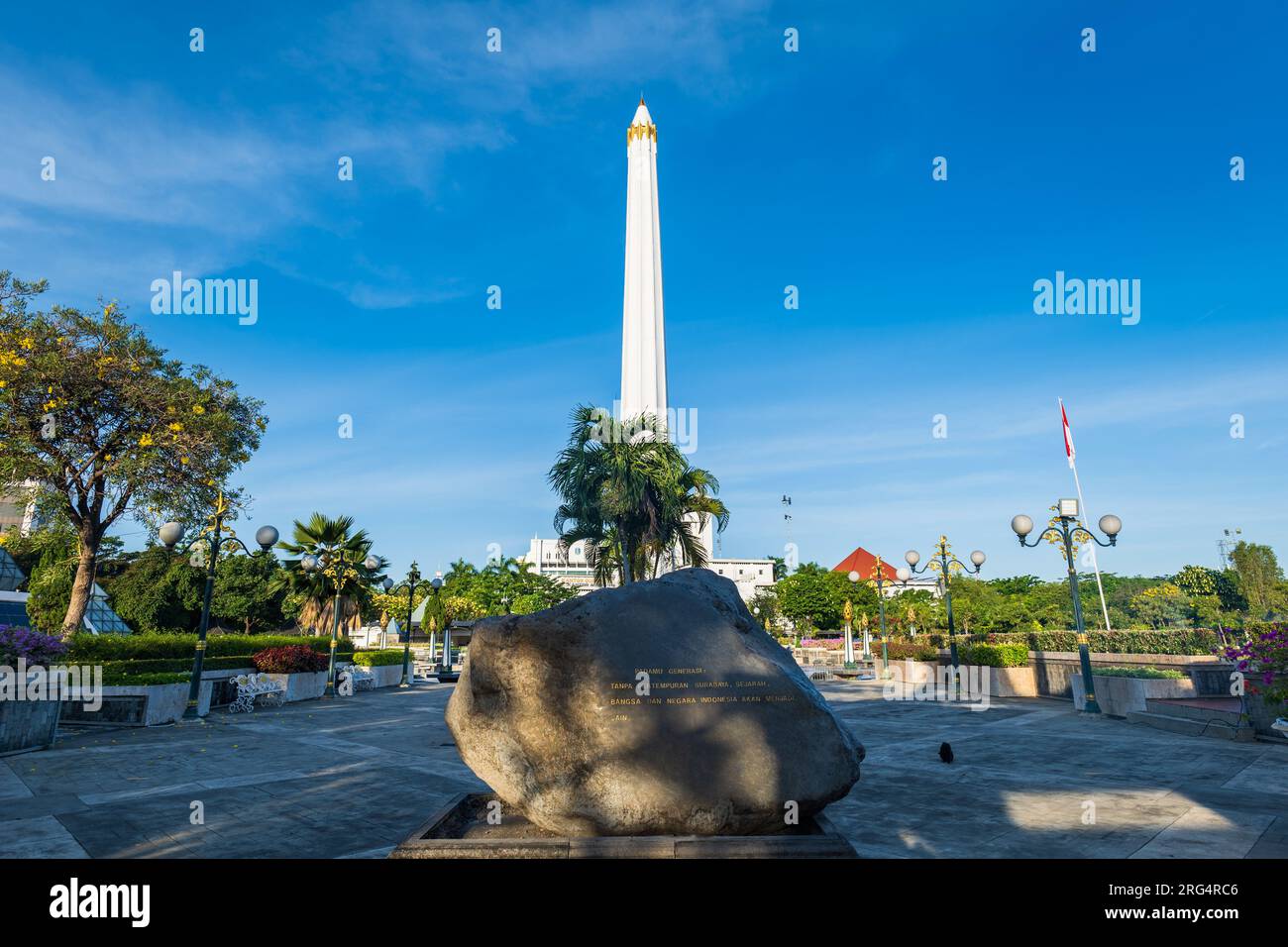 Tugu Pahlawan The National Monument And A Historical Landmark In