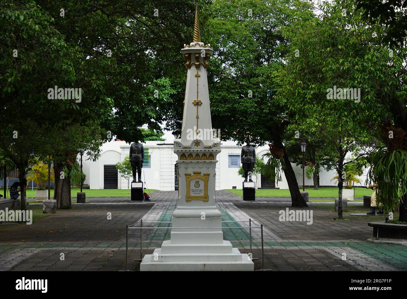 The Miniature Of The Monument Of Tugu Jogja Also Called Golong Gilig