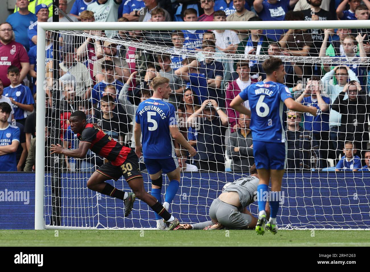 Cardiff UK 12th Aug 2023 Sinclair Armstrong Of Queens Park Rangers