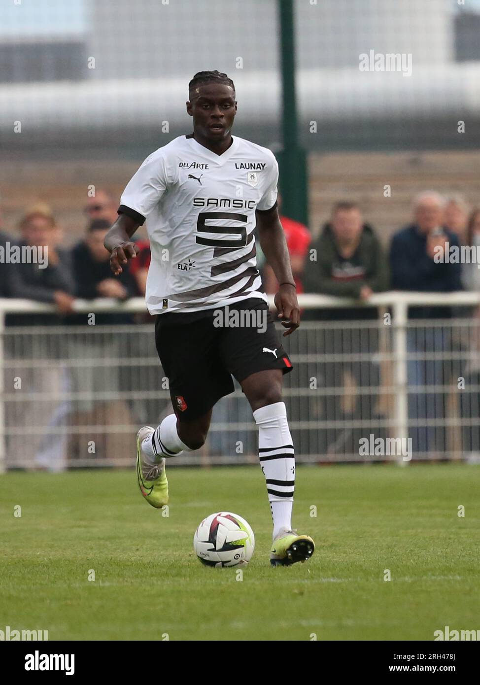 Lesley Ugochukwu Of Stade Rennais During The Amical 2023 Between Stade