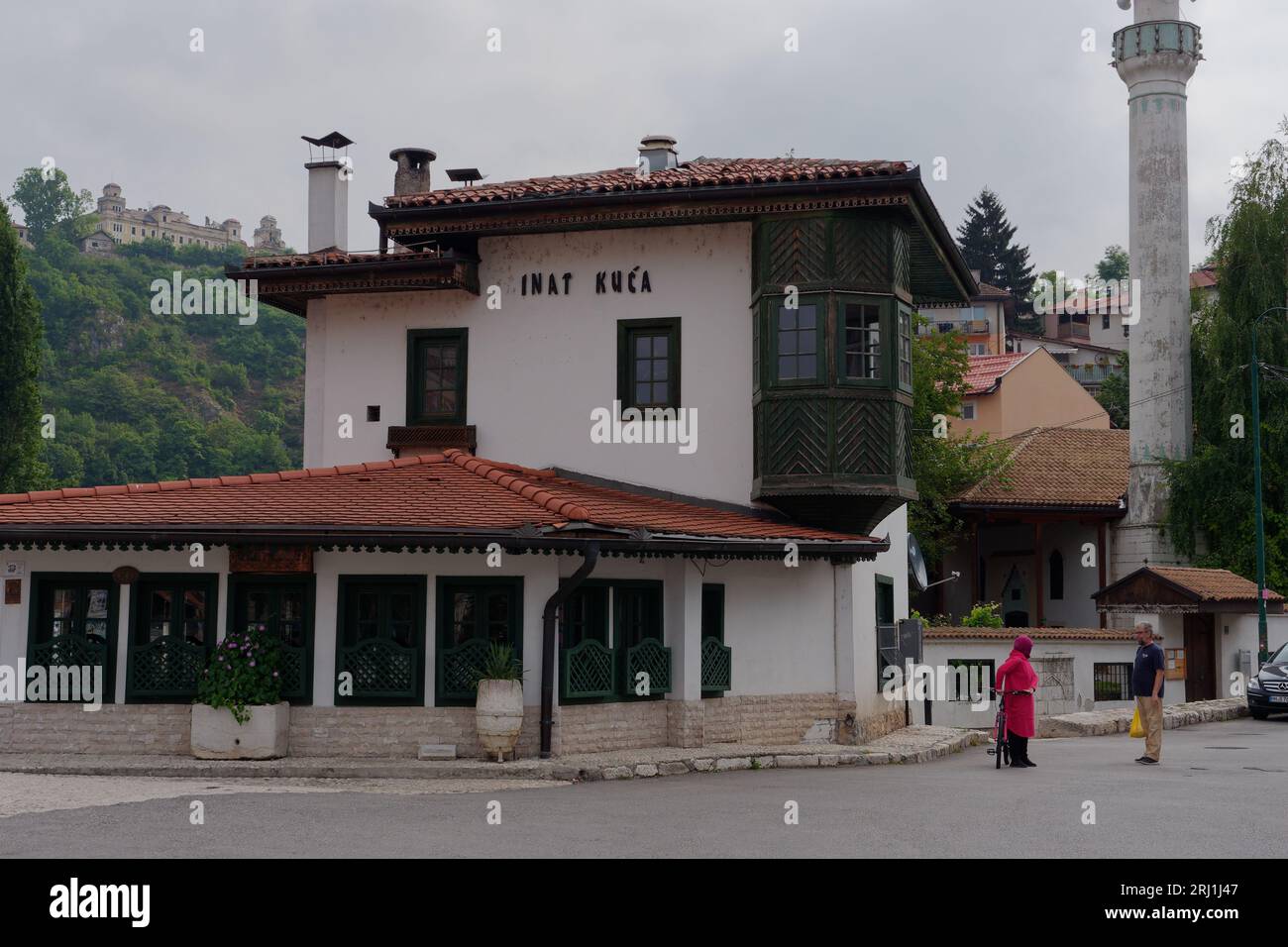 Inat Kuca Restaurant In The City Of Sarajevo Bosnia And Herzegovina