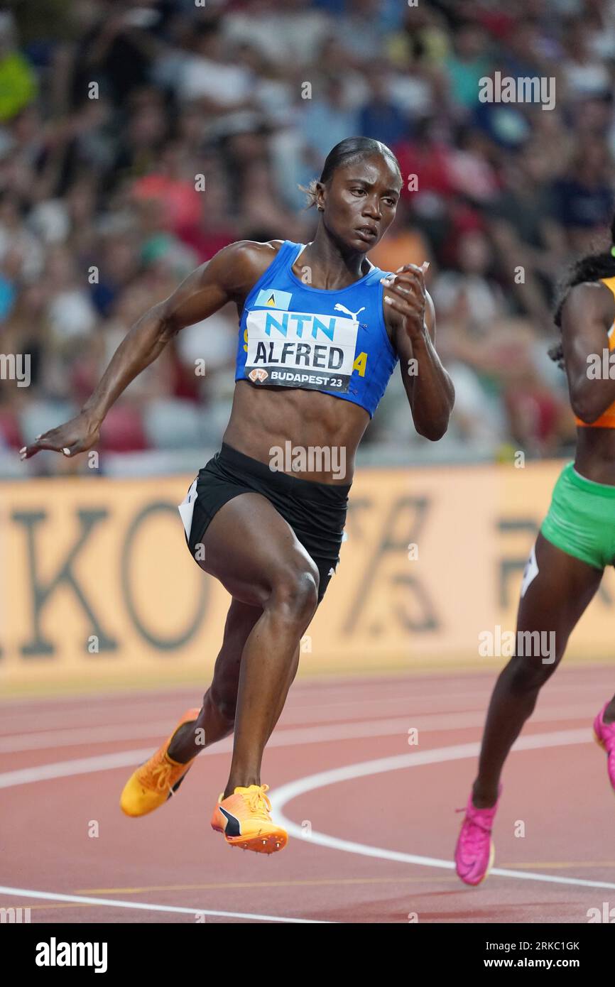 Julien Alfred LCA 200m Women Semi Final During The 19th Edition World