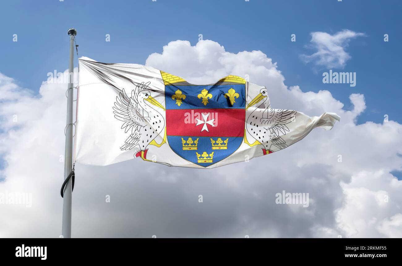 Saint Barthelemy Flag Hi Res Stock Photography And Images Alamy