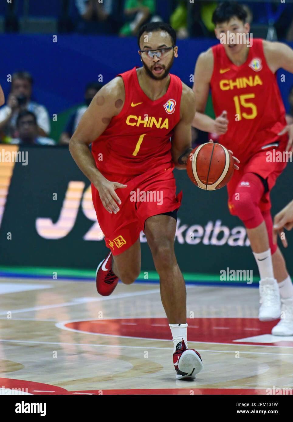 Quezon Philippines 26th Aug 2023 Kaier Li Of China Men Basketball