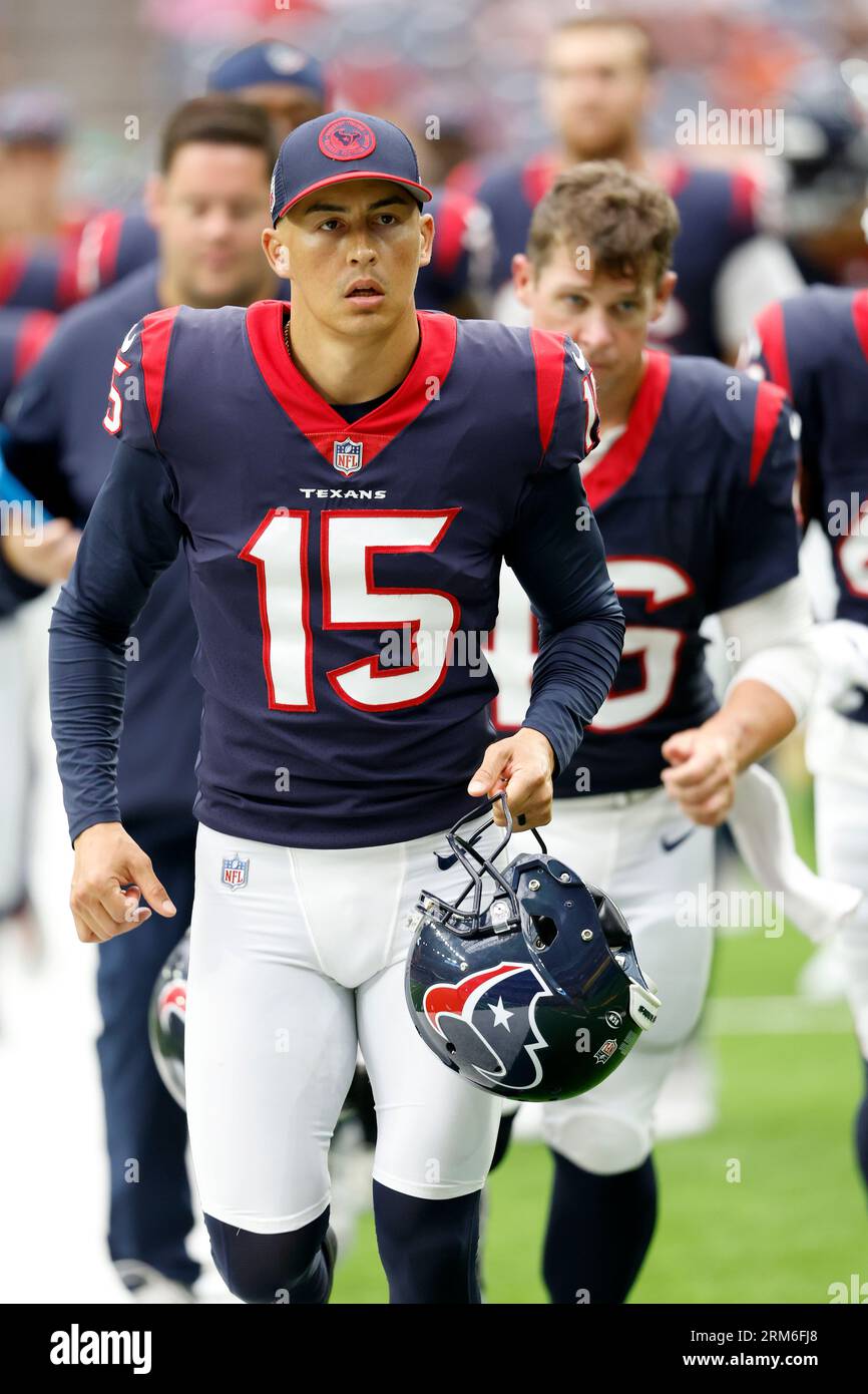 Houston Texans Place Kicker Ka Imi Fairbairn During An Nfl