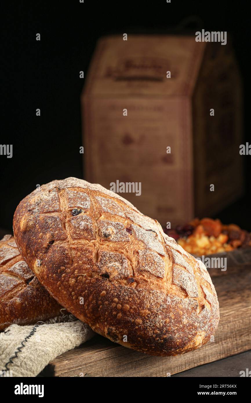 Vintage Bread Photo Original Raw Wheat Bread Hi Res Photo Stock Photo