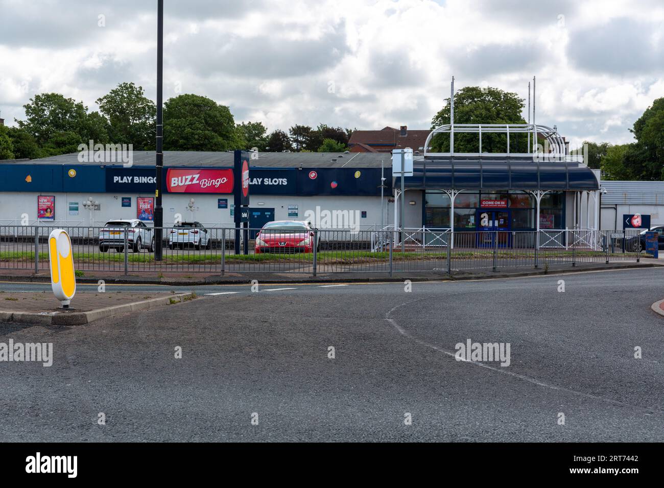 Morecambe Beach Bingo Hall Uk Stock Photo Alamy