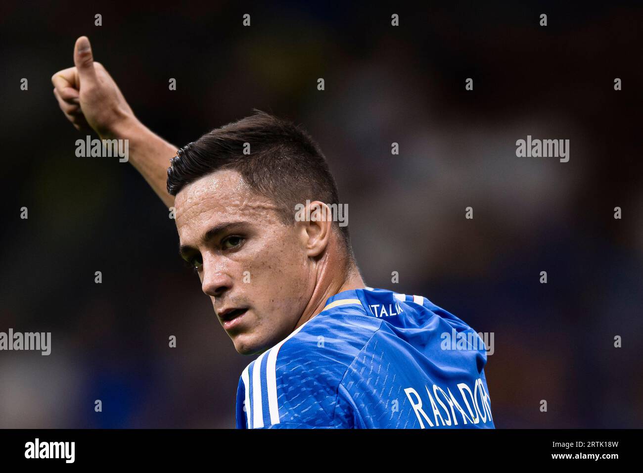 Giacomo Raspadori Of Italy Gestures During The UEFA EURO 2024 European