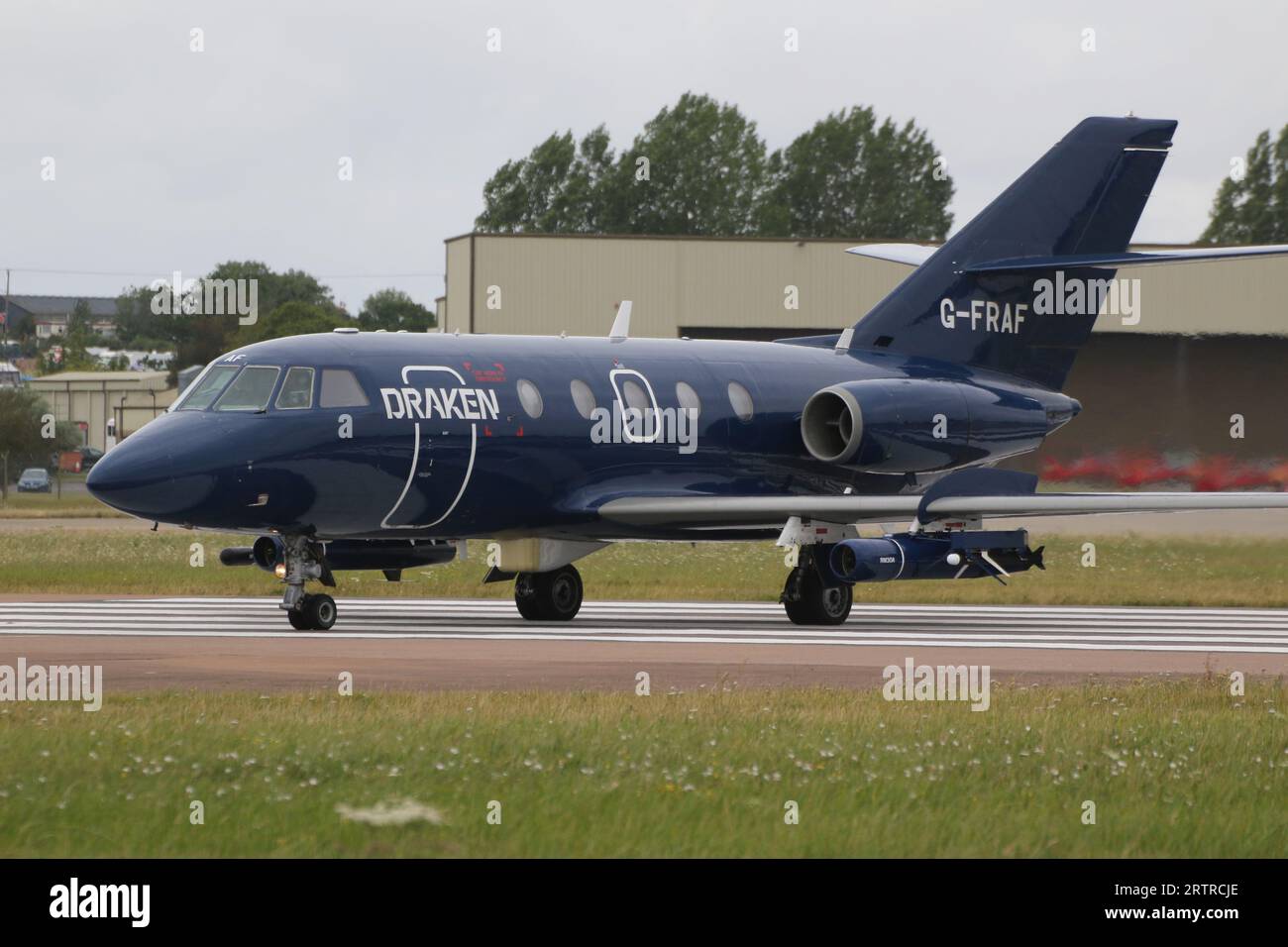 G FRAF A Dassault Falcon 20EW Operated By Defence Contractor Draken