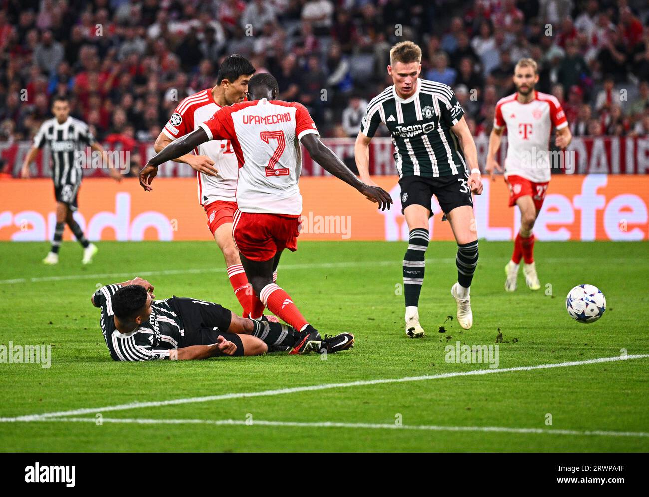 Munich Germany 20th Sep 2023 Soccer Champions League FC Bayern