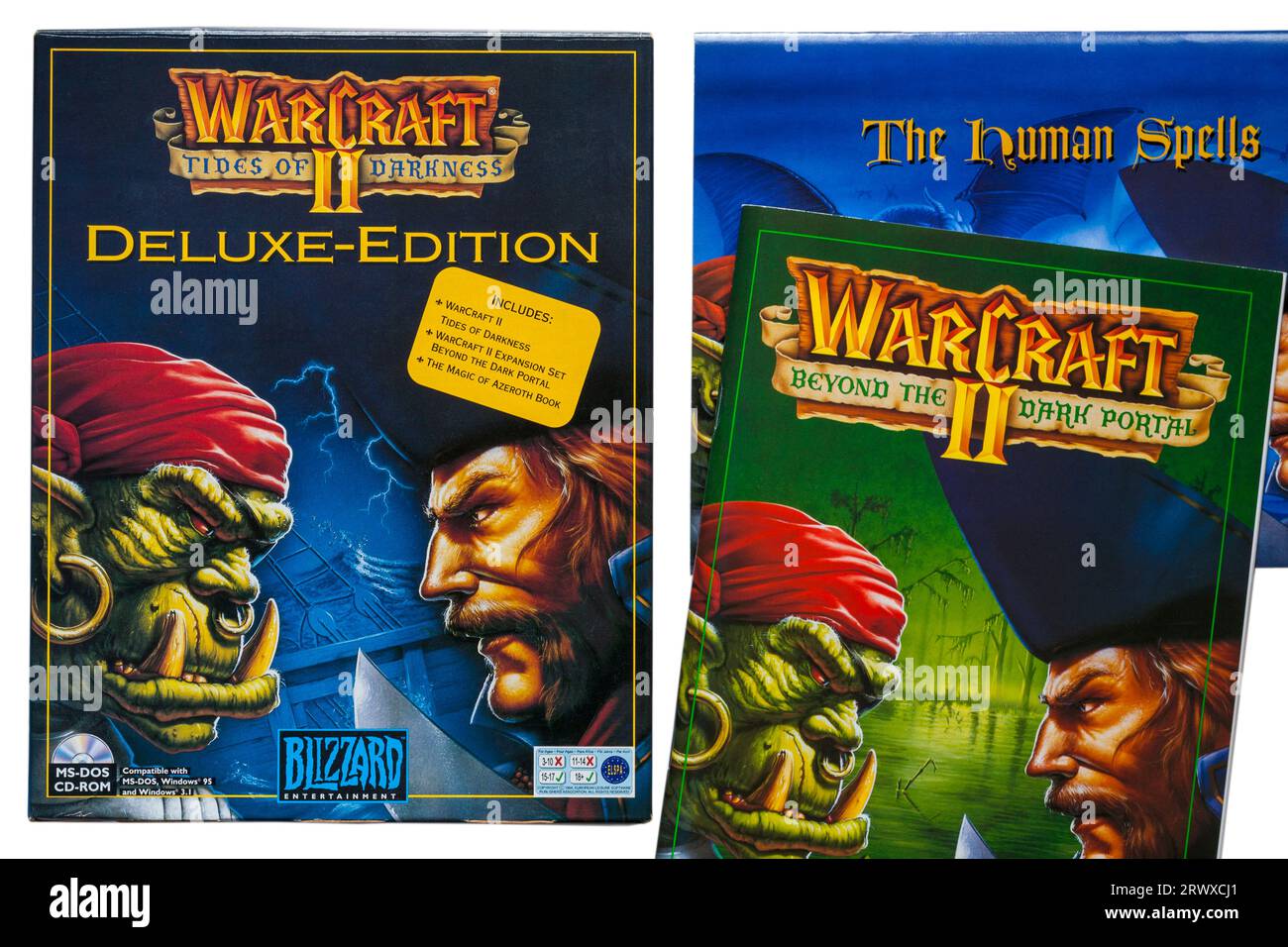 Warcraft Ii Tides Of Darkness Deluxe Edition Hi Res Stock Photography