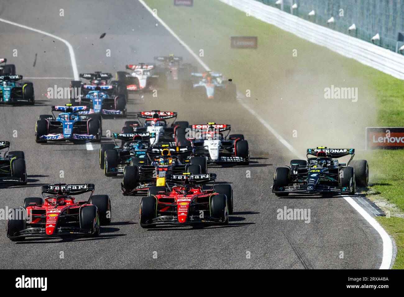 Suzuka Japan Th Sep Start Charles Leclerc Mco