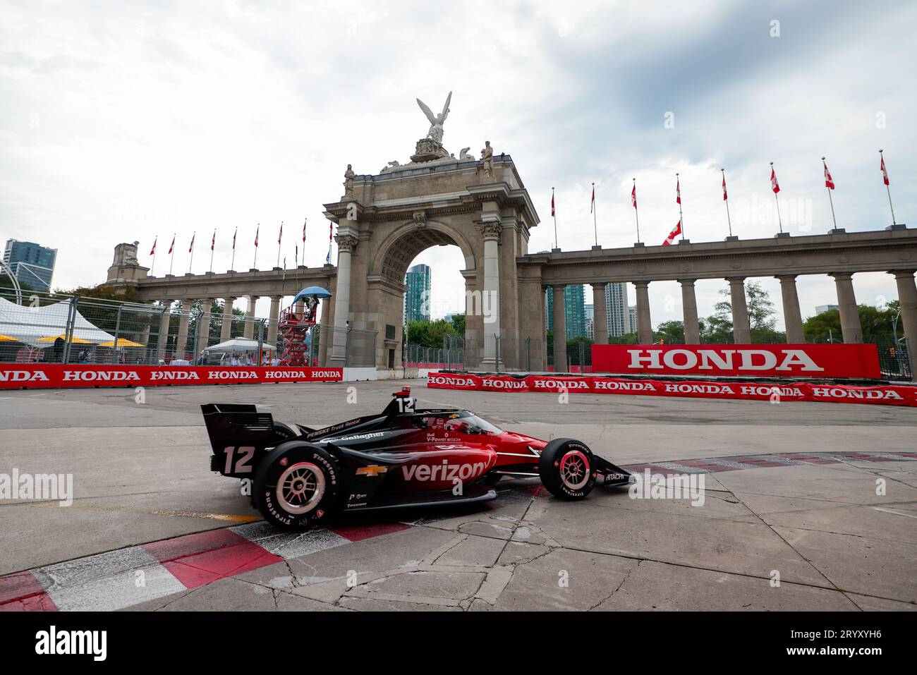 Indycar Series July Honda Indy Toronto Stock Photo Alamy