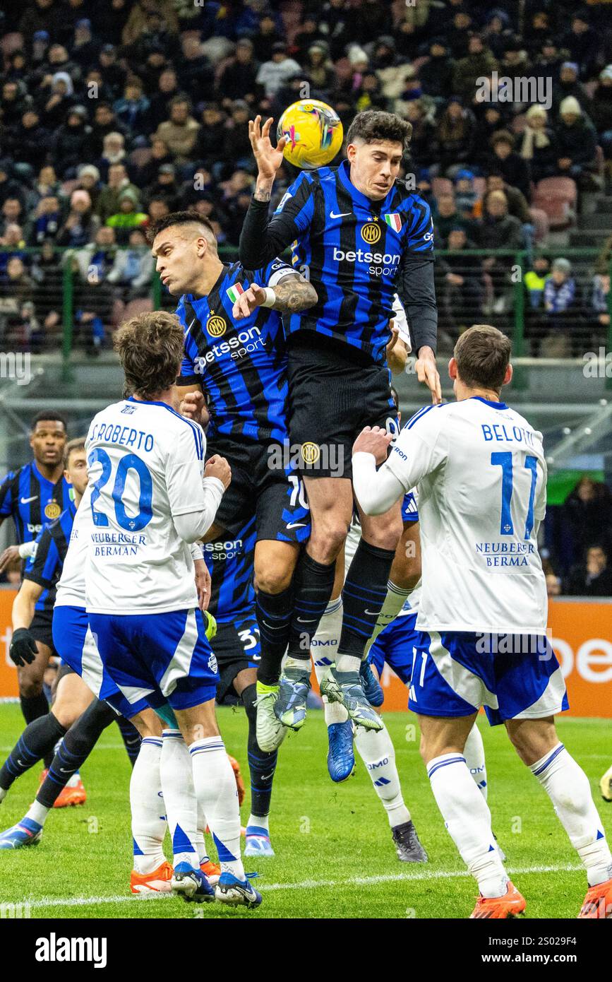 Lautaro Martinez And Bastoni Alessandro FC Internazionale During Serie