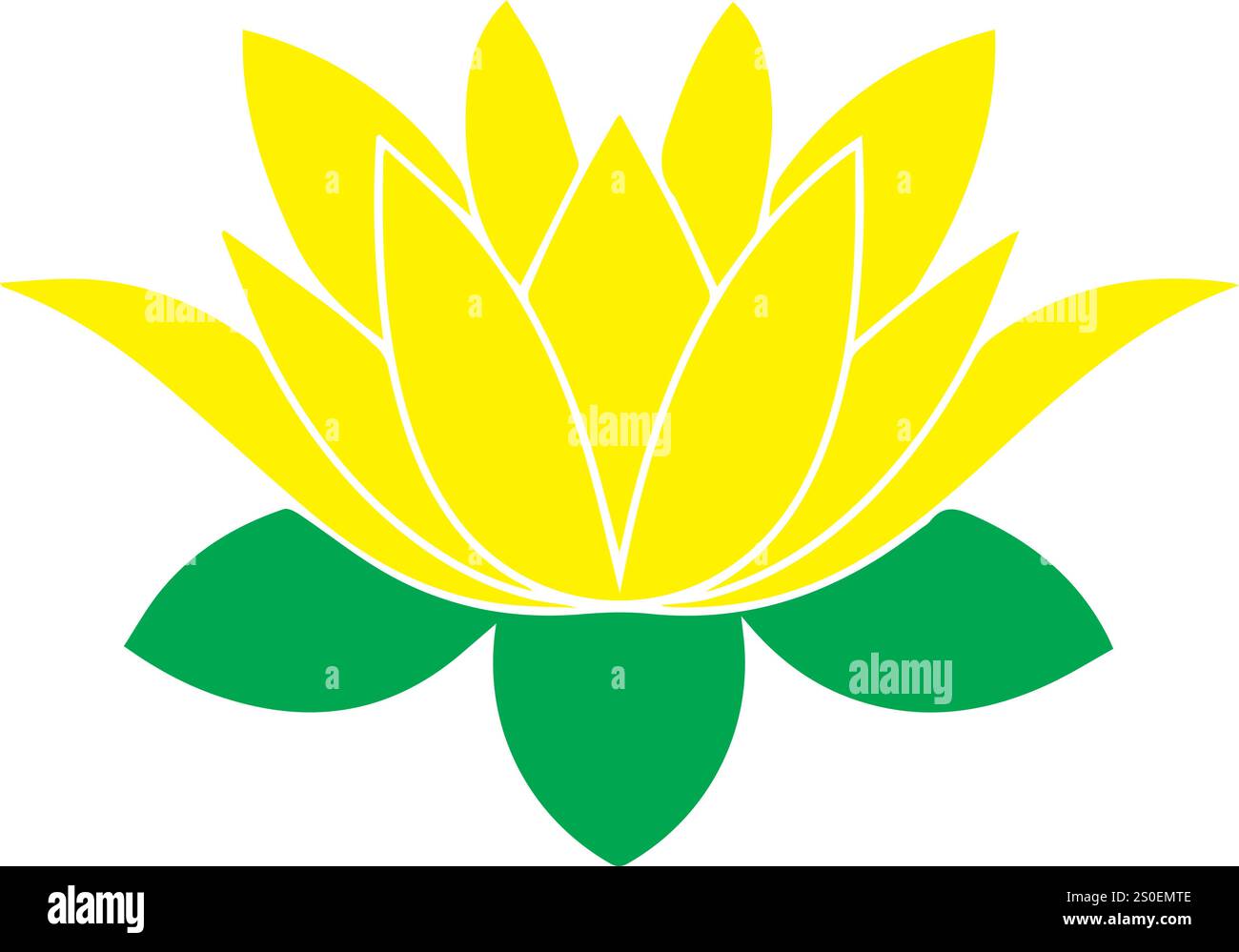 Vector Flower And Leaf Designs Stock Vector Image Art Alamy